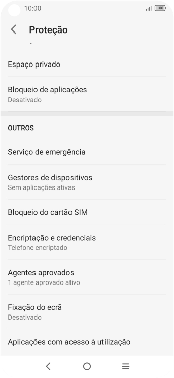 Prima Bloqueio do cartão SIM.