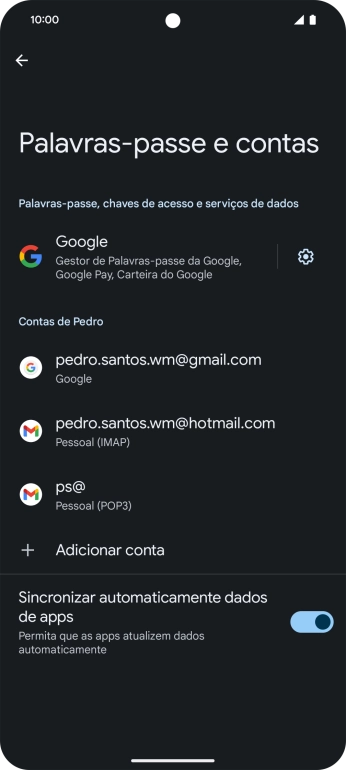Prima o indicador junto a 