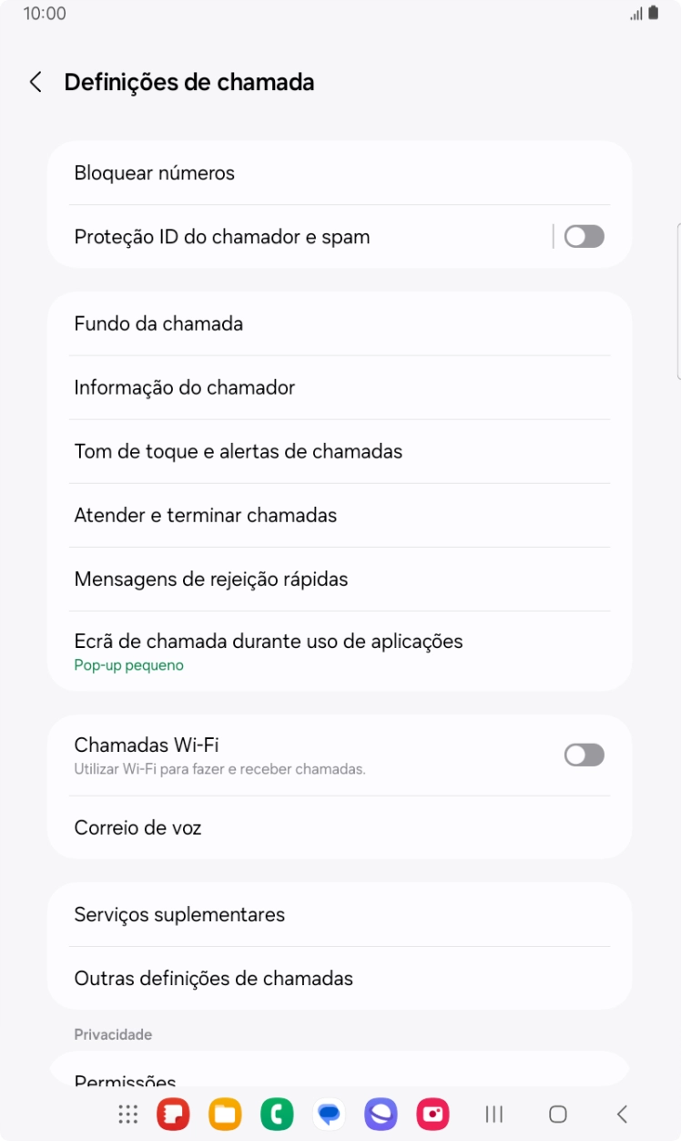 Prima Serviços suplementares.