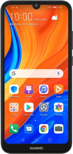 Imagen 1: Vista frontal del Huawei Y6s - Black