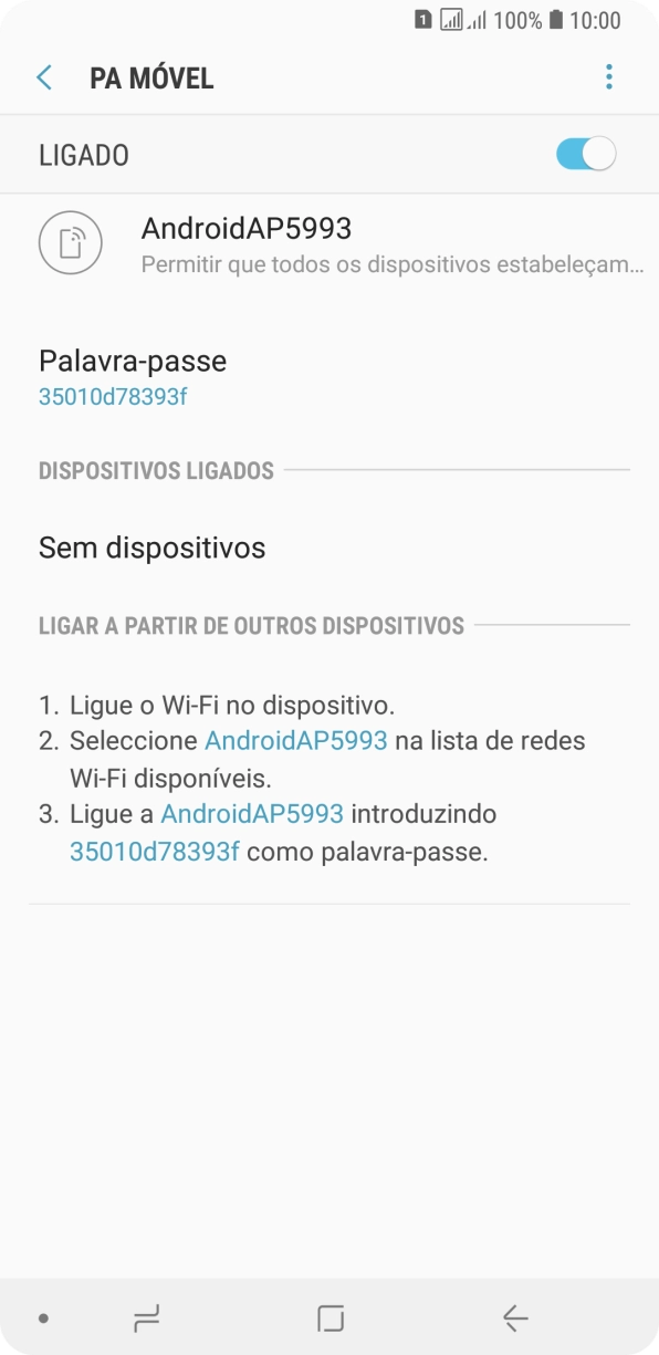 Prima a tecla de início para terminar e voltar ao ecrã inicial.
