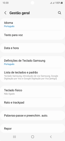 Prima Data e hora.
