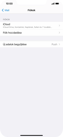 Válaszd a Fiók hozzáadása lehetőséget.