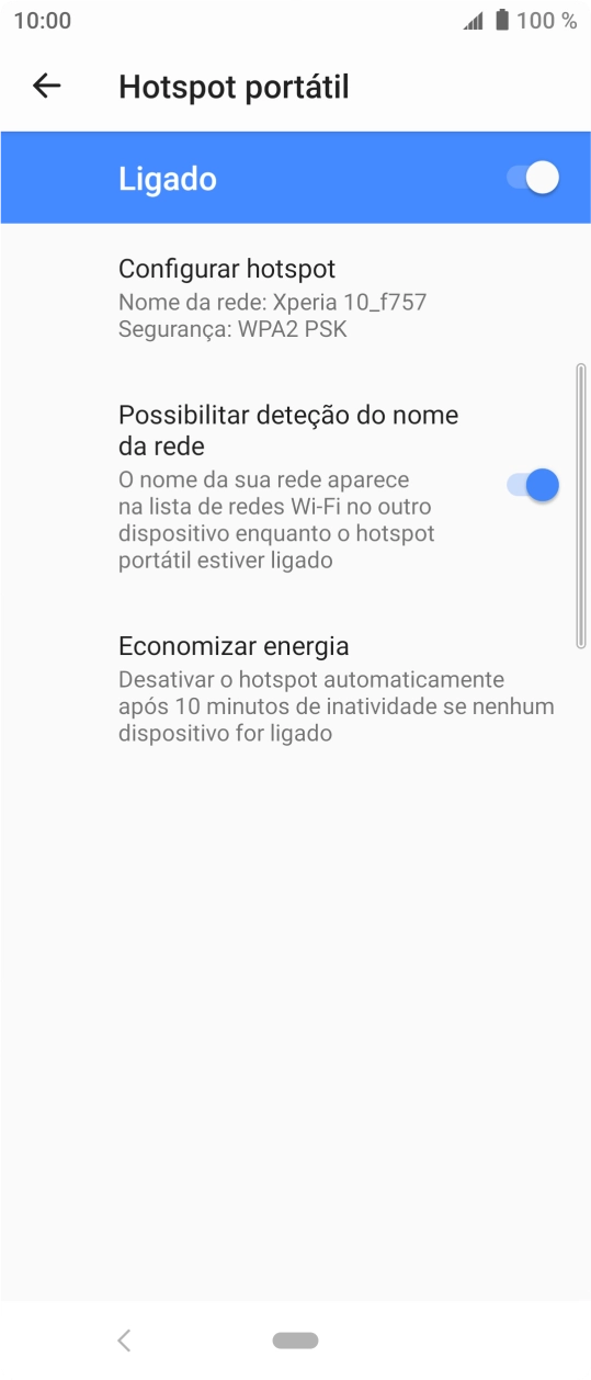 Prima a tecla de início para terminar e voltar ao ecrã inicial.