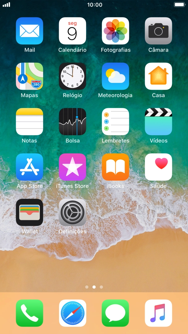 Prima a tecla de início duas vezes, com rapidez.