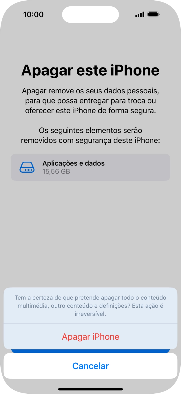 Prima Apagar iPhone.