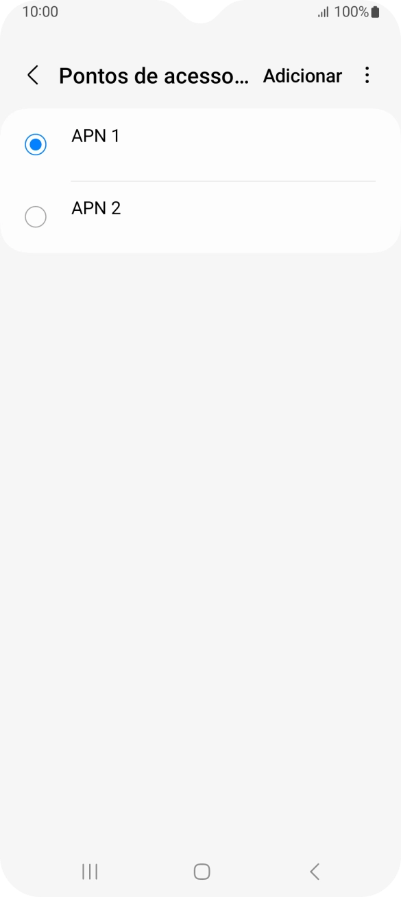 Prima o campo junto à ligação de dados para a ativar.