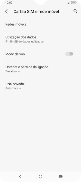 Prima Hotspot e partilha da ligação.