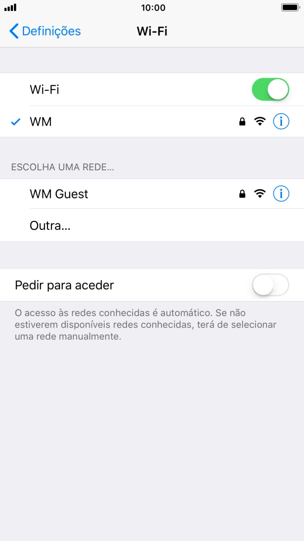 Prima a tecla de início para terminar e voltar ao ecrã inicial.