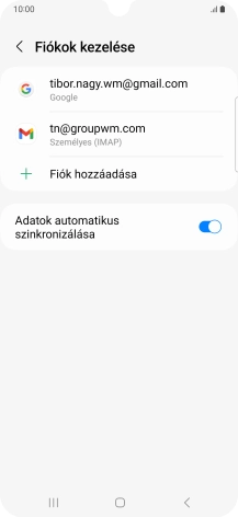 A befejezéshez, és ahhoz, hogy visszatérhess a főképernyőhöz, nyomd meg a főgombot.