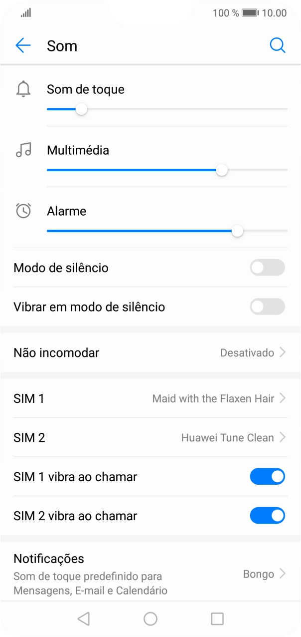 Prima a tecla de início para terminar e voltar ao ecrã inicial.