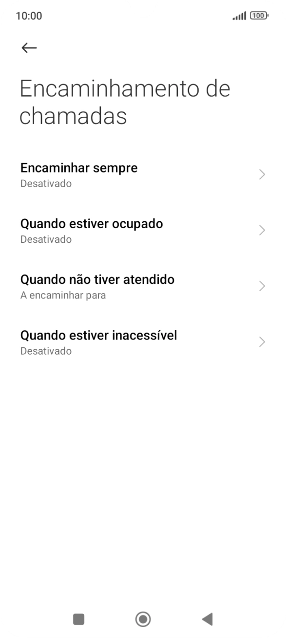 Prima a tecla de início para terminar e voltar ao ecrã inicial.