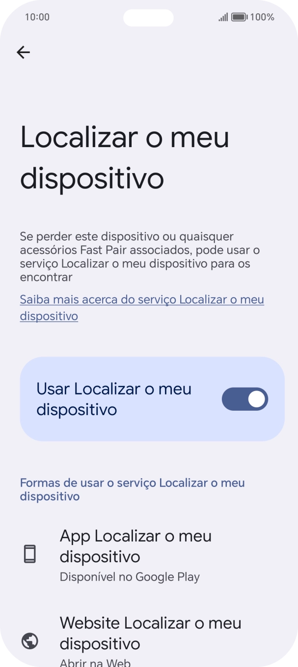 Para voltar ao ecrã inicial, deslize o dedo de baixo para cima a partir da base do ecrã.