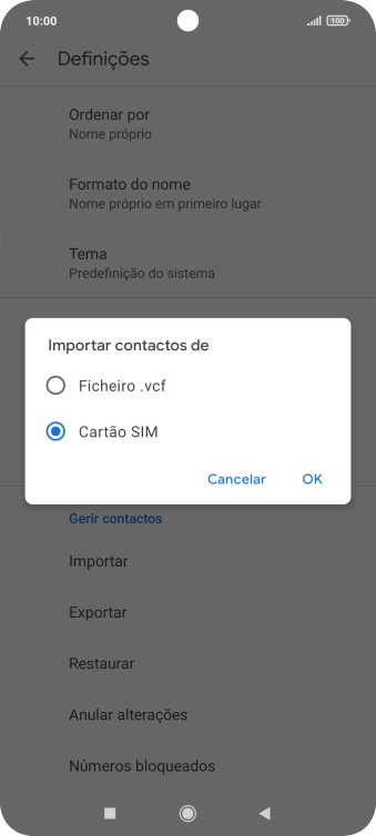 Prima OK.