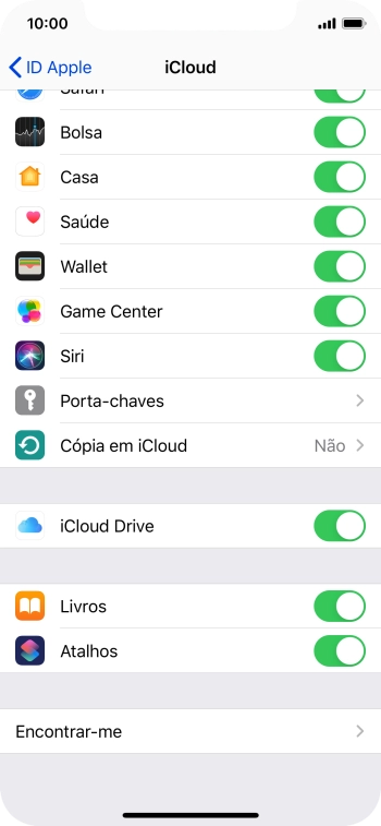 Prima Cópia em iCloud.