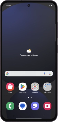 Imagen 1: Vista frontal del Samsung Galaxy S24 FE - Black