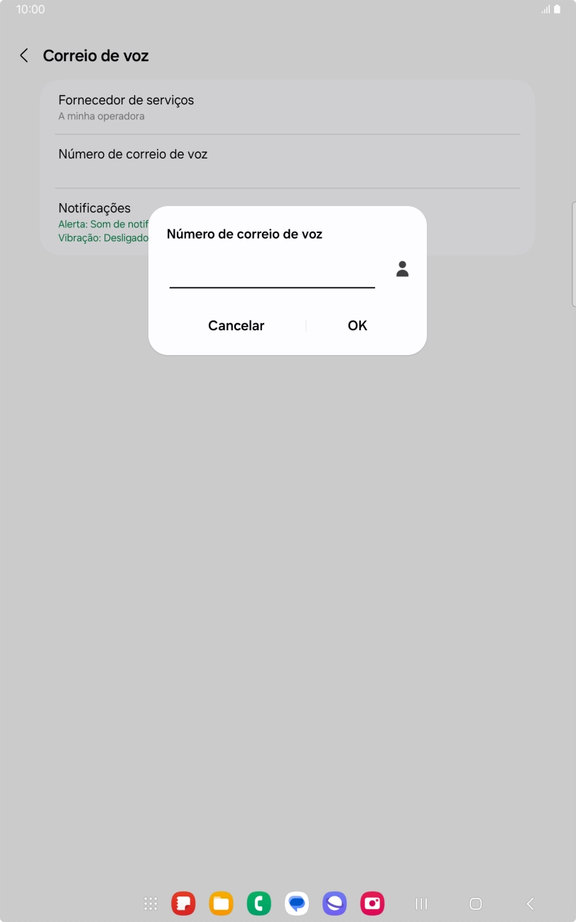 Introduza 123 e prima OK.