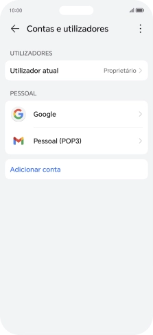 Para voltar ao ecrã inicial, deslize o dedo de baixo para cima a partir da base do ecrã.