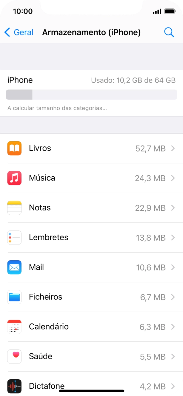 Prima a app pretendida.