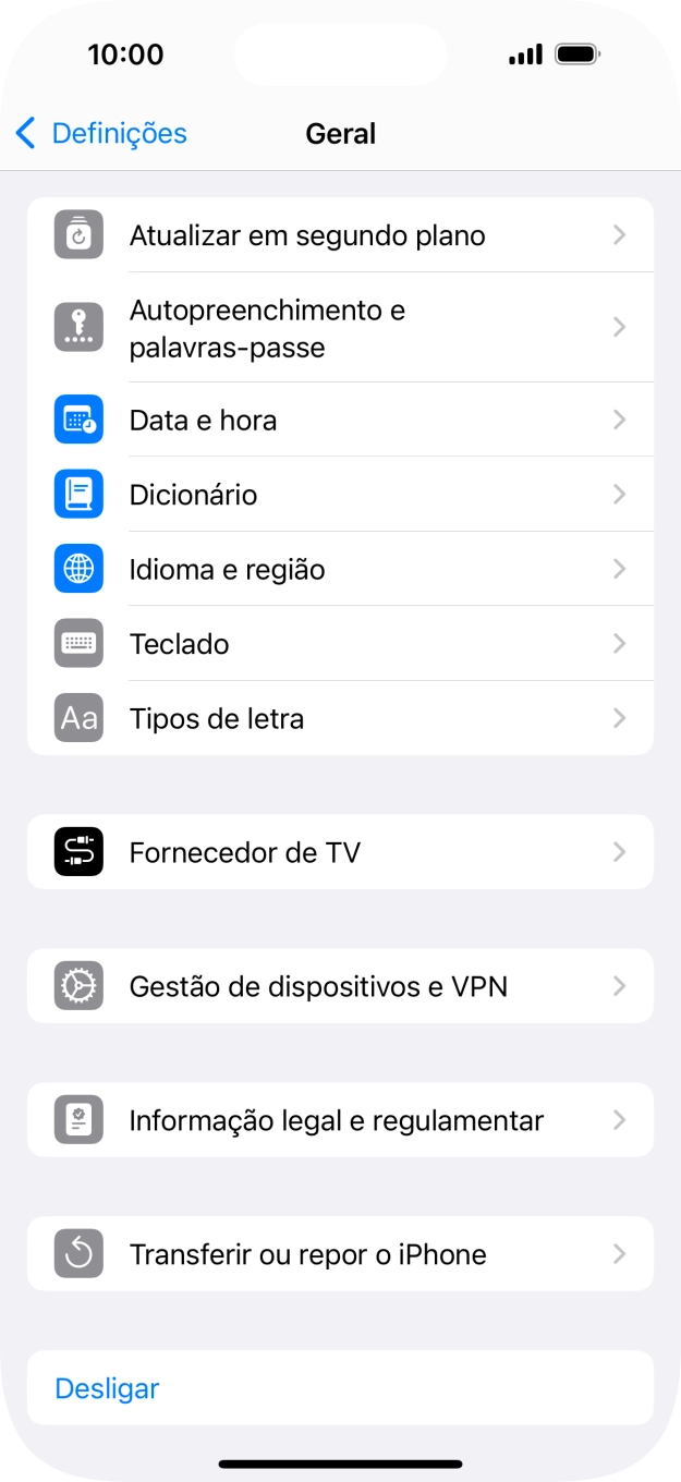 Prima Transferir ou repor o iPhone.