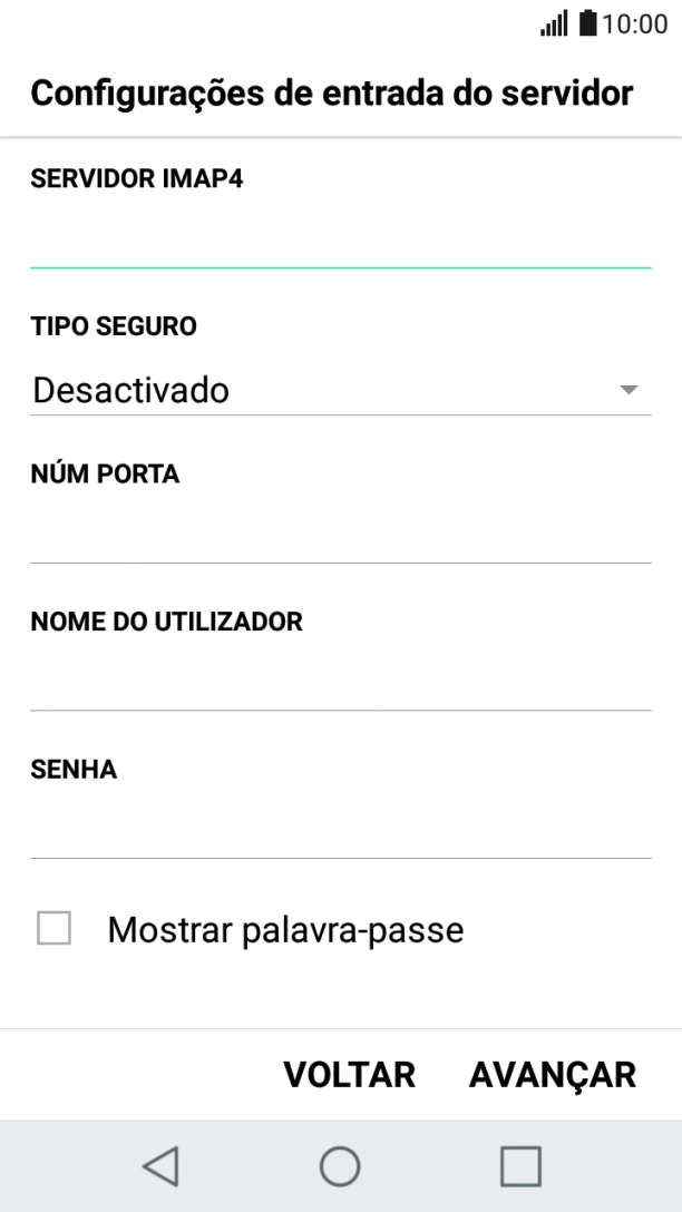 Prima a lista suspensa sob 