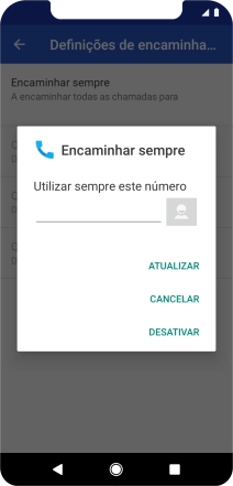 Prima DESATIVAR.