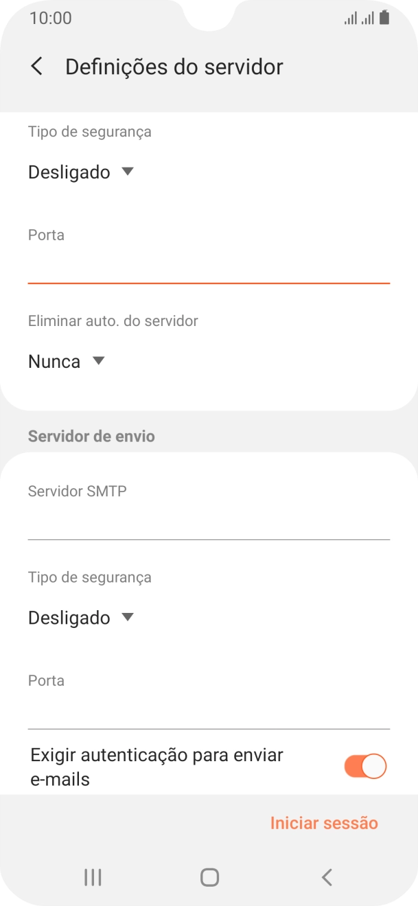 Prima a lista suspensa sob 
