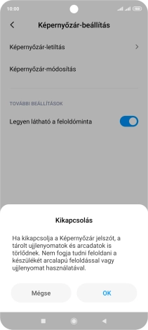 Válaszd az OK lehetőséget.
