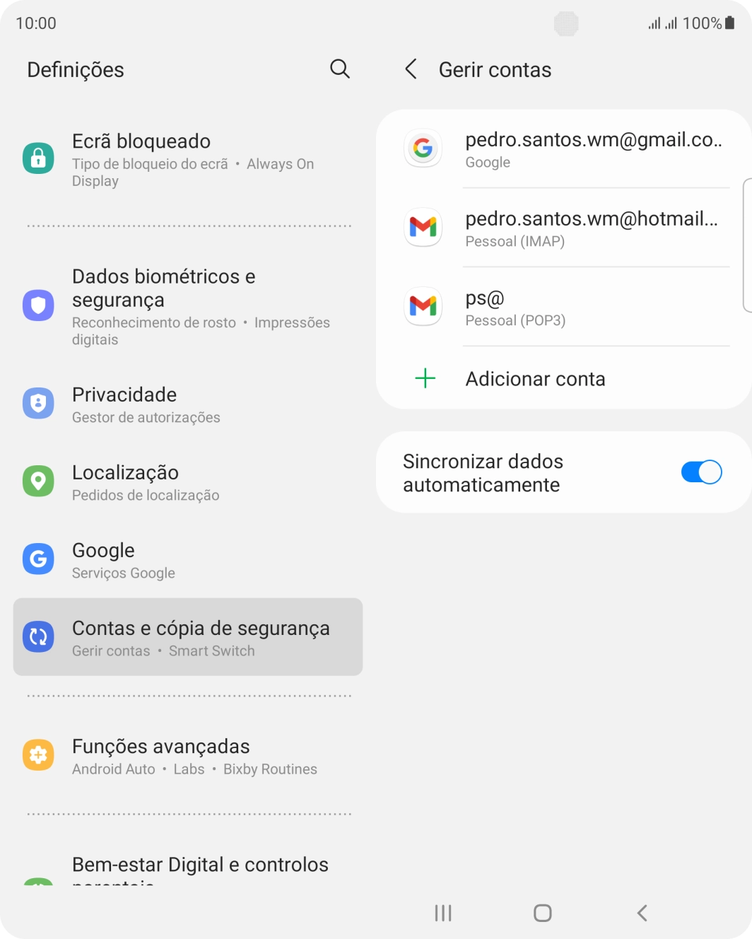 Prima o indicador junto a 