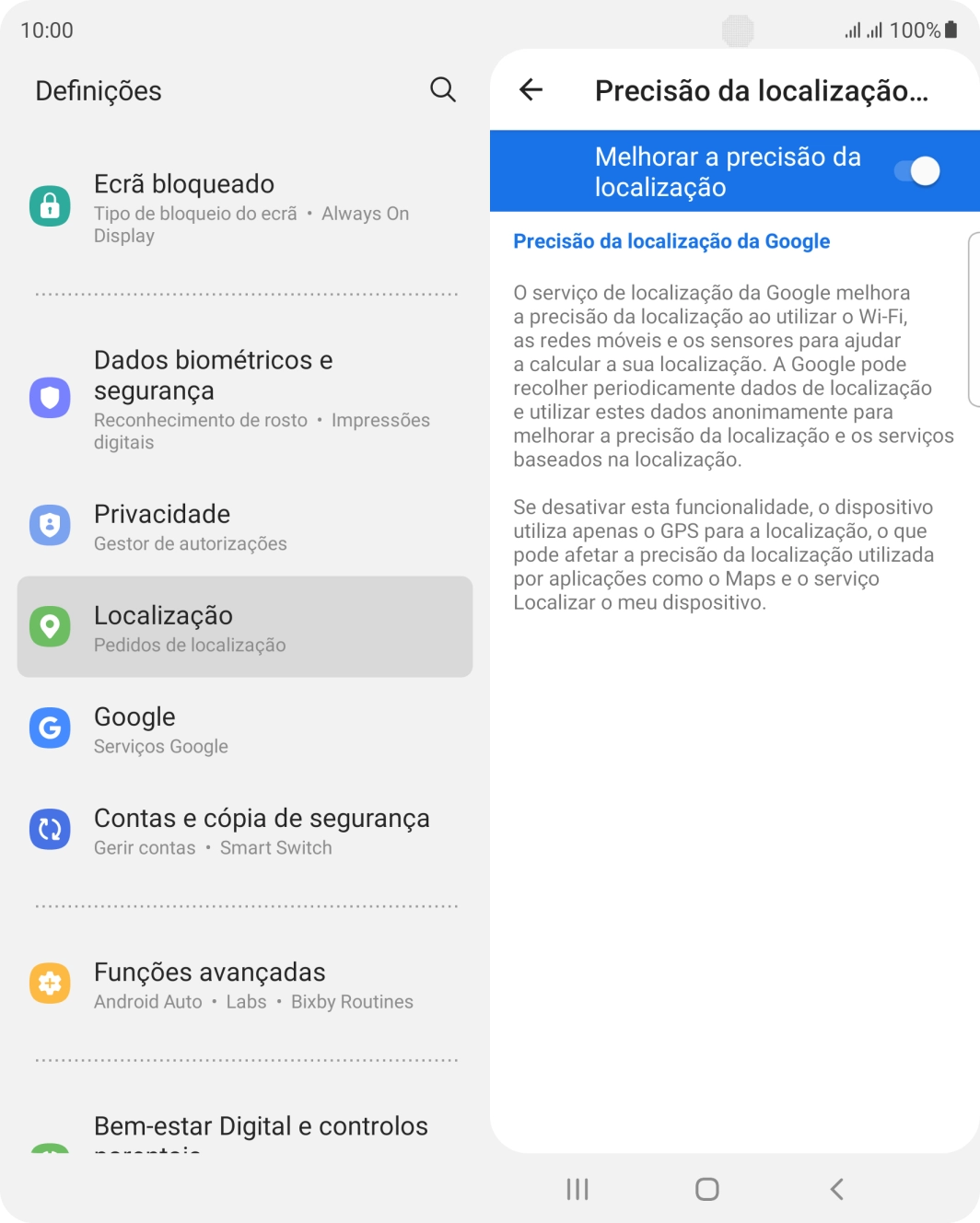 Prima o indicador junto a 