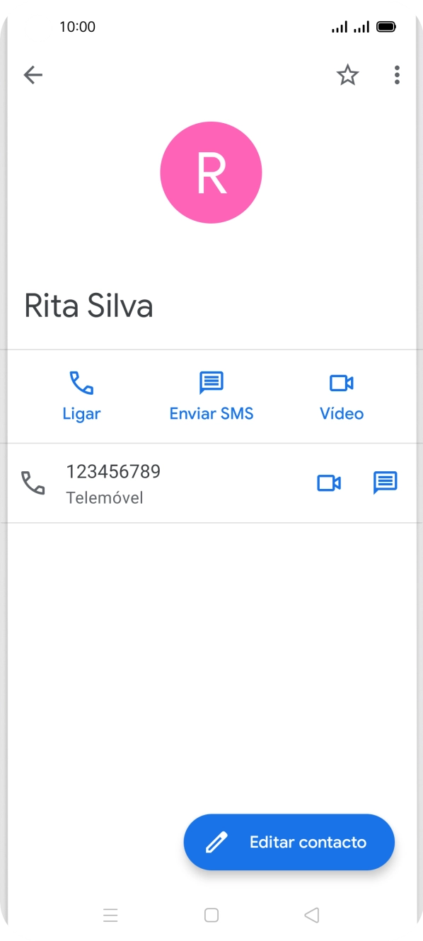 Prima a tecla de início para terminar e voltar ao ecrã inicial.