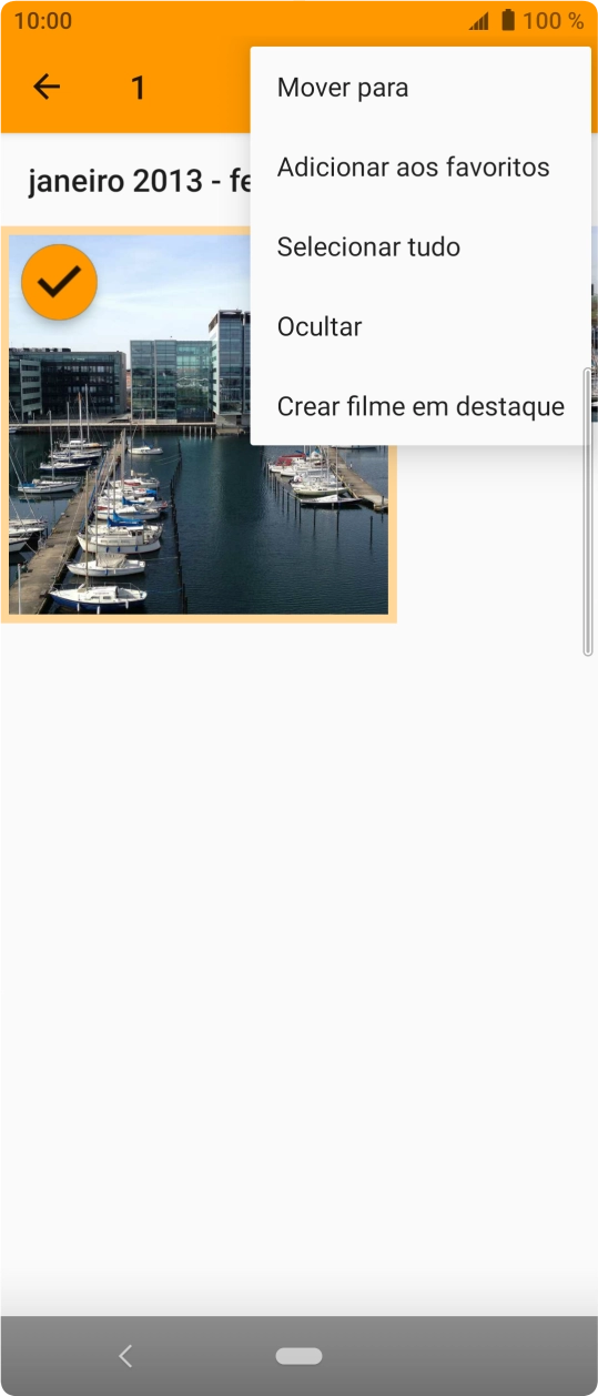 Prima Selecionar tudo.