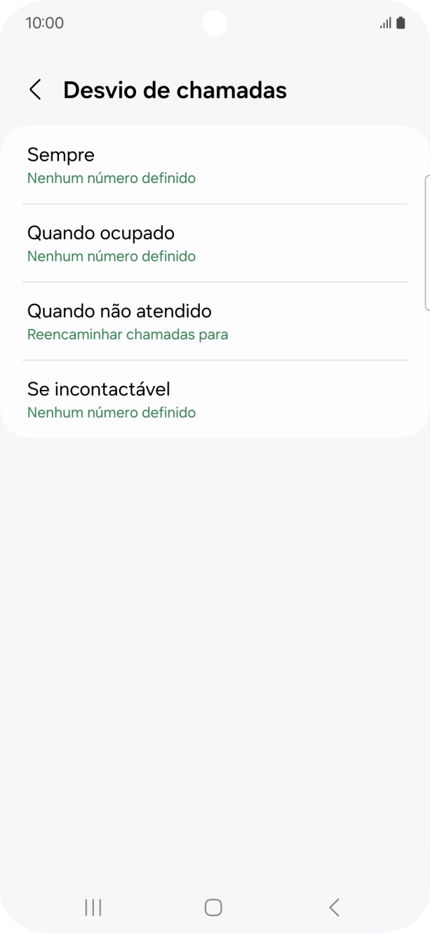 Prima a tecla de início para terminar e voltar ao ecrã inicial.