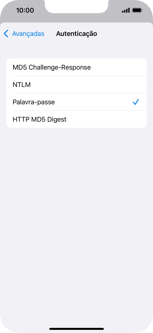 Prima Palavra-passe.