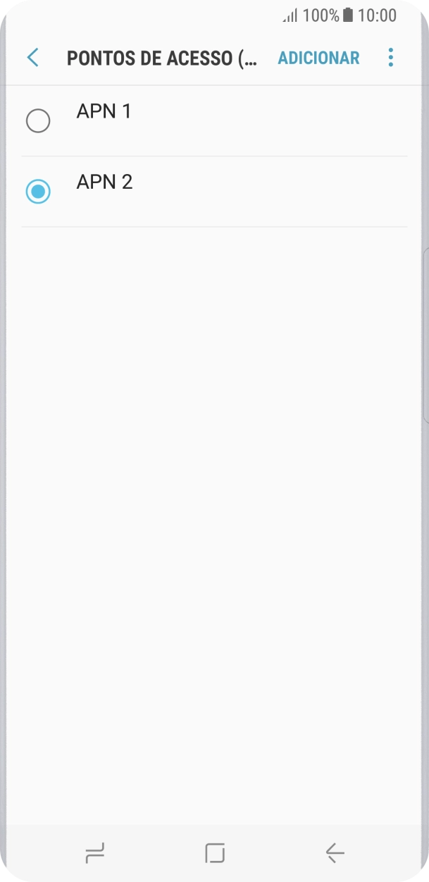 Prima a tecla de início para terminar e voltar ao ecrã inicial.