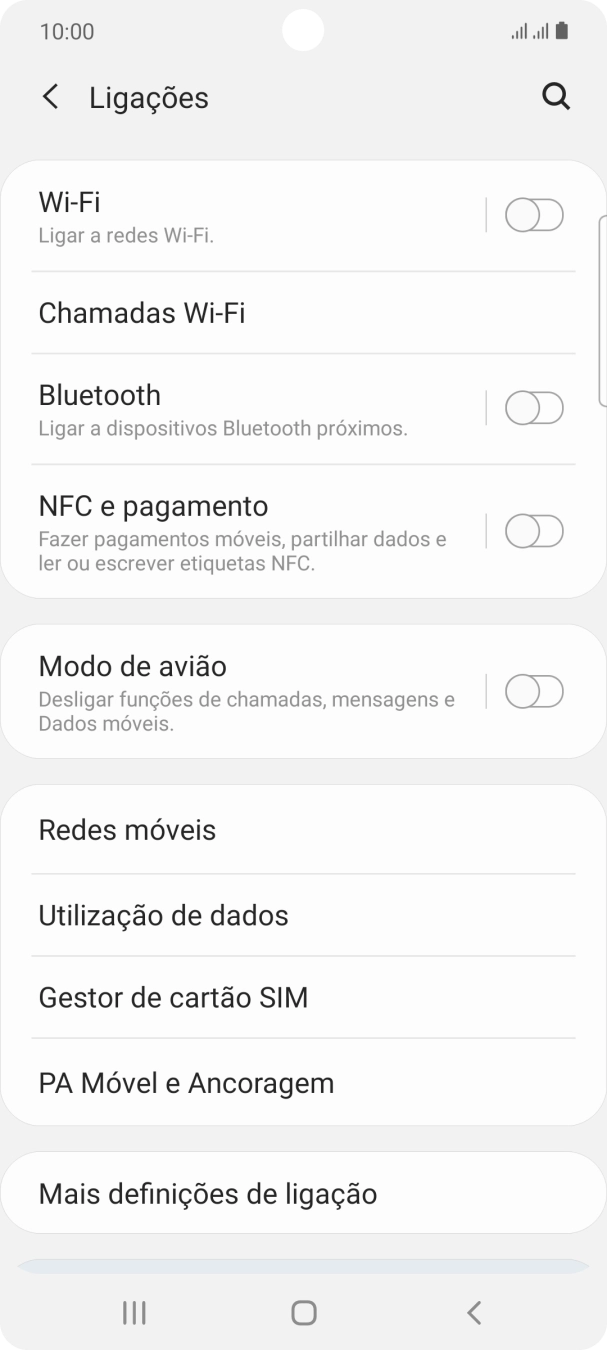 Prima Gestor de cartão SIM.
