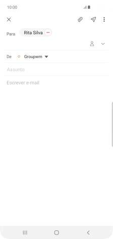 Prima Assunto e introduza o assunto pretendido.