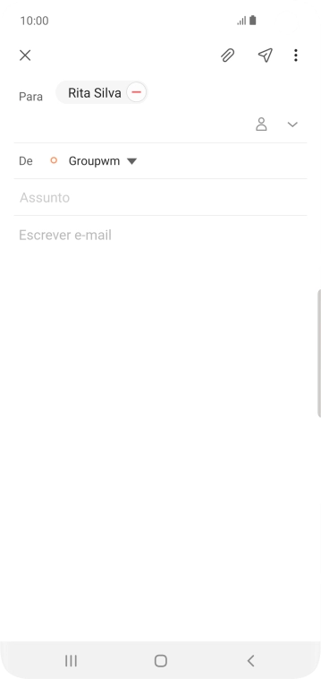 Prima Assunto e introduza o assunto pretendido.