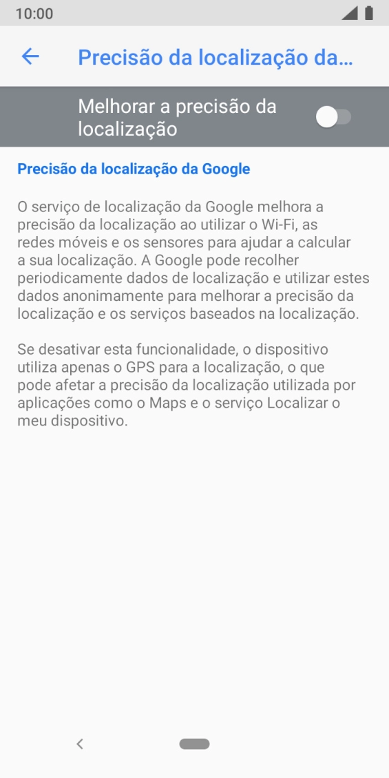 Se premir o indicador junto a 