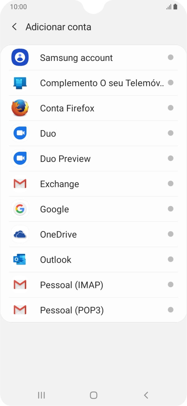 Prima Pessoal (POP3).