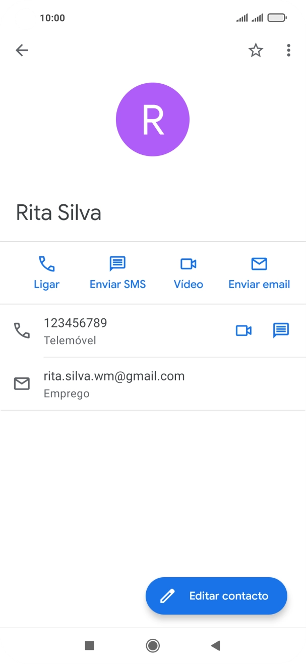 Prima o número pretendido.