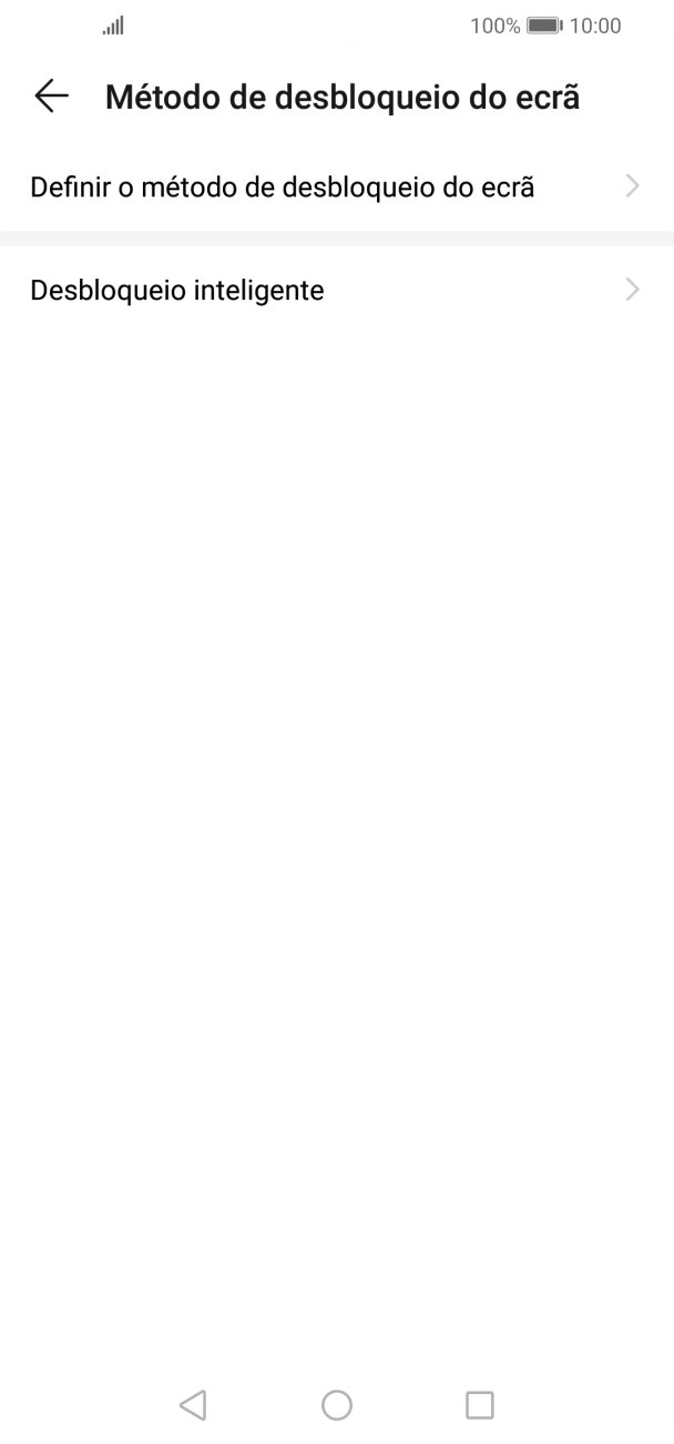 Prima a tecla de início para terminar e voltar ao ecrã inicial.