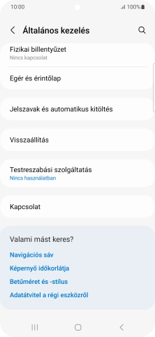 Válaszd a Visszaállítás lehetőséget.