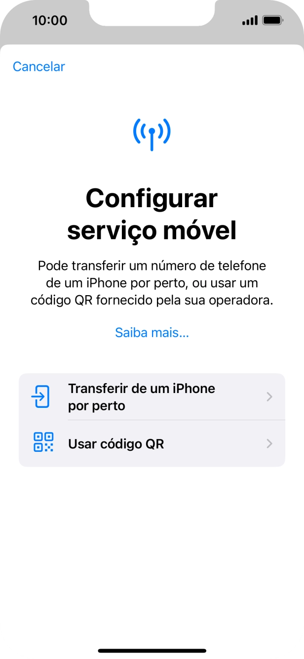 Prima Usar código QR.