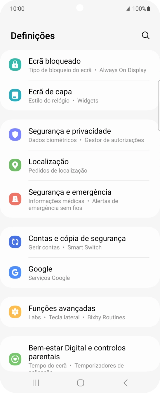 Prima Contas e cópia de segurança.