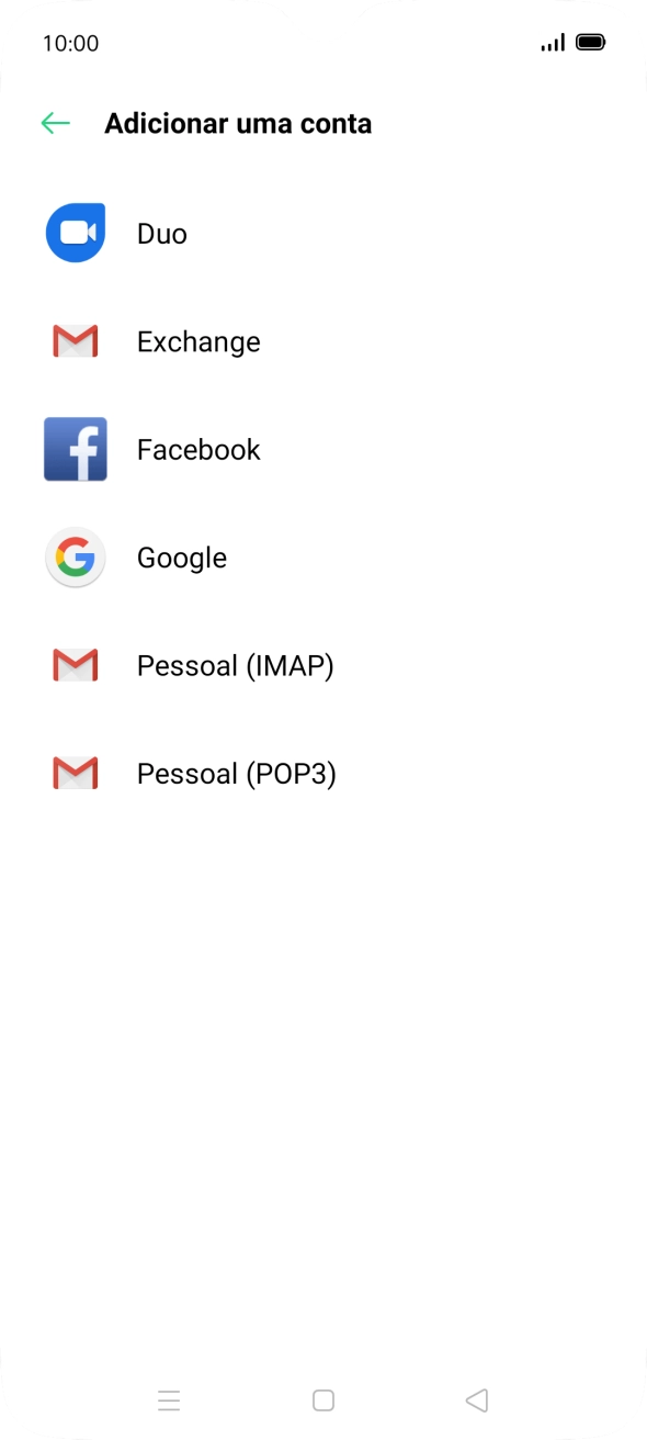 Prima Pessoal (IMAP).