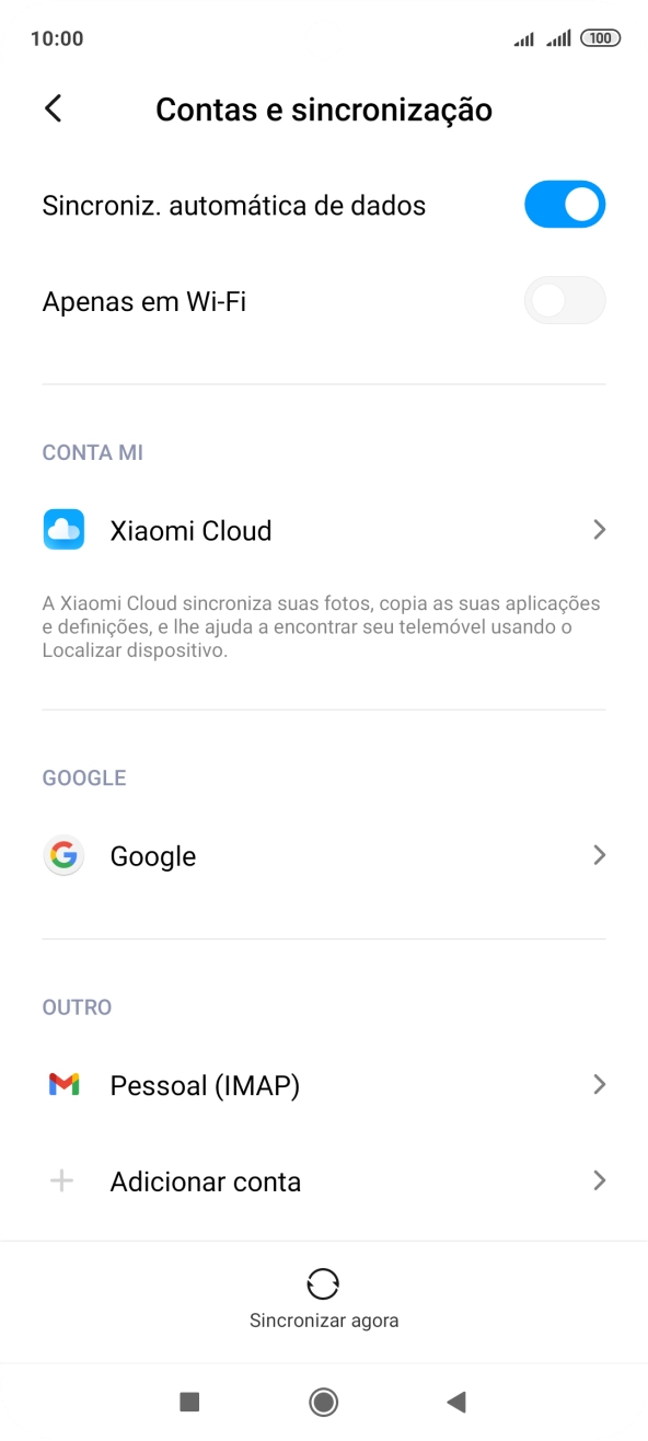 Prima a tecla de início para terminar e voltar ao ecrã inicial.