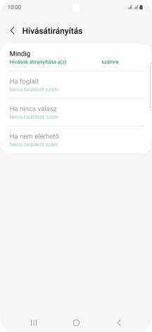 A befejezéshez, és ahhoz, hogy visszatérhess a főképernyőhöz, nyomd meg a főgombot.