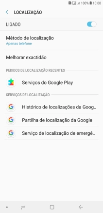 Prima Método de localização.