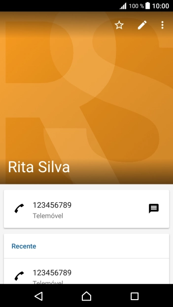 Prima a tecla de início para terminar e voltar ao ecrã inicial.